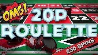 FOBT Gambling 20p Roulette £50 Spins