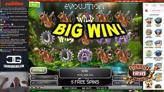 BIG WIN on Evolution Slot - £2 Bet