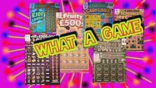 WHAT  A  CRACKING & ENTERTAINING  Scratchcard Game