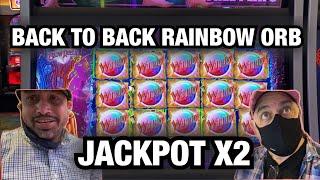 OMG BACK TO BACK RAINBOW ORB JACKPOT TIMES 2!  PART 1 OF RETURN TO THE CRYSTAL FOREST SLOT!