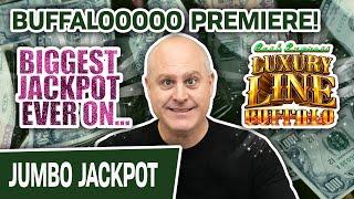⋆ Slots ⋆ BUFFALOOOOO PREMIERE! ⋆ Slots ⋆ My BIGGEST Jackpot EVER on Cash Express Luxury Line: Buffalo