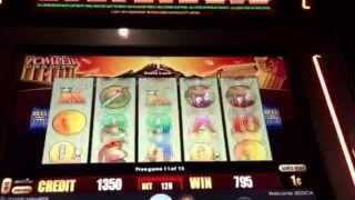 Pompeii Deluxe Slot Machine Bonus SLS Casino Las Vegas