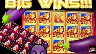 Check out my EGGPLANT?!?! SDGuy Spins Some Zesty Slot Machine Wins!