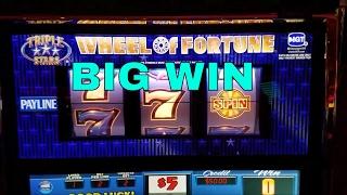 Wheel Of Fortune Slot Machine SPIN Win !!!! $10 Bet BIG WIN