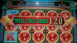 Bull Mystery Slot Machine Bonus - 128 FREE SPINS with All Wins 2x - Disappointing Big Win