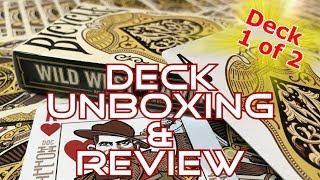 Wild West Playing Cards (part 1) - Lawmen Deck - Unboxing & Review - Ep28 - Inside the Casino