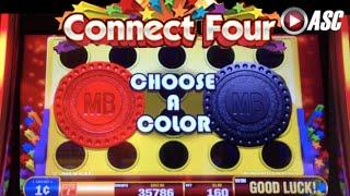 CONNECT FOUR | Bally *NEW GAME* Slot Machine Bonus Win