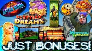 Just the Bonuses! Slot Machine Bonus Games Features HOT AF HITS!