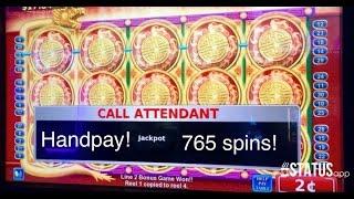 **Handpay Jackpot** 765 spins! Flying Fortune slot