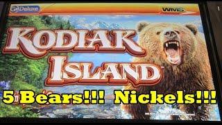 WMS - Kodiak Island - 5 Bears - Nickels!
