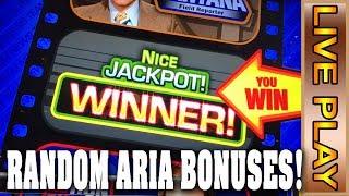 ANCHORMAN, BIG WIN MYSTICAL UNICORN and MORE FROM THE ARIA LAS VEGAS!