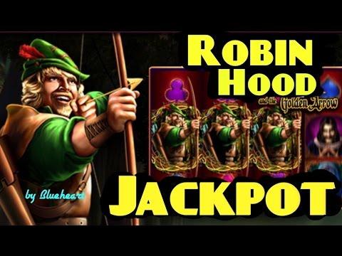 ROBIN HOOD and The Golden Arrow slot machine JACKPOT HANDPAY!