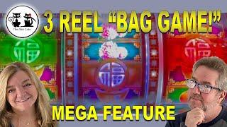 NEW 3 REEL BAG GAME! WE GOT THE MEGA FEATURE! FU DAI LIAN LIAN PANDA!