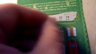 $20 Illinois Lottery Merry Millionaire (1 of 2 videos)
