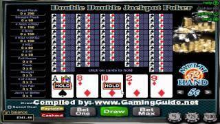 Double Double Jackpot 52 Hand Video Poker