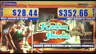 Robin Hood and the Golden Arrow Slot Bonus - Super Big Win!!
