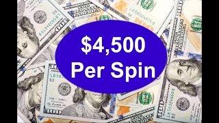 •$4,500 Per Spin Bonus Triggered• WOW•MAX BET RNG Video Slot Machine NO Jackpot Handpay Aristoc • Si