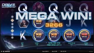 Drive Slot - Super Mega Win - NetEnt