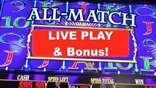 LIVE PLAY on Brilliant Jewels Slot Machine with Bonus