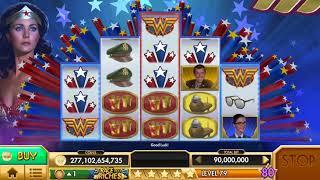 WONDER WOMAN Video Slot Casino Game with a BIG WIN PICK BONUS