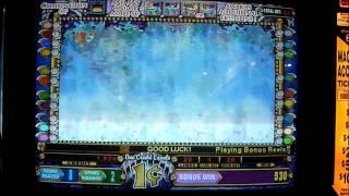 Mystical Mermaid Slot Machine Bonus Win (queenslots)