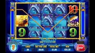 Ainsworth 50 Dolphins Video Slot Free Spins