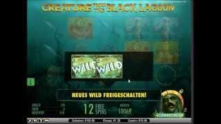 Creature from the Black Lagoon Slot - 15 Freespins with Super Big Win