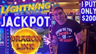 BONUSES & JACKPOT On High Limit Lightning Link/Dragon Link Slot Machines