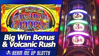 Pele Hawaiian Goddess Slot - First Look, Big Win Free Spins and Volcanic Rush feature