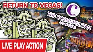 ⋆ Slots ⋆ RETURN TO LIVE SLOTS IN VEGAS!!! ⋆ Slots ⋆ We’re BACK at The Cosmopolitan & READY FOR JACK