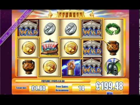 £401.58 ON ZEUS™ SUPER BIG WIN (223 X STAKE) - SLOTS AT JACKPOT PARTY