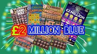 ⋆ Slots ⋆BIG EXCITING SCRATCHCARDS GAME⋆ Slots ⋆£2 MILLION BLUE⋆ Slots ⋆CASH BOLT⋆ Slots ⋆SCRABBLE⋆ 