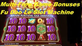 Multi Free Game Bonuses Fu Dao Le Slot Machine