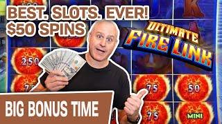 ⋆ Slots ⋆ Best. Slots. EVER! ULTIMATE Fire Link in Vegas ⋆ Slots ⋆ $50 Spins = BIG Slot Wins