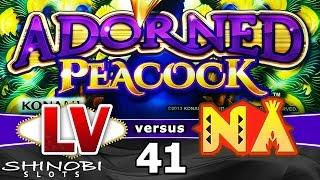 Las Vegas vs Native American Casinos Episode 41: Adorned Peacock Slot Machine + Bonus