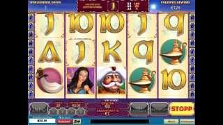 Sultans Gold Slot (Playtech) - Freespins Feature - Big Win