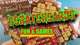 SCRATCHCARDS...WE START 2 NIGHTS OF FUN & SCRATCHING CARDS..PICK TONIGHT..SCRATCH TOMORROW