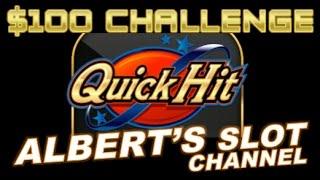 $100 QUICK HIT Slot Machine Challenge! (Dianaevoni, NYP13, Albert, Naomi, Slot Chick, & Slotvideos)