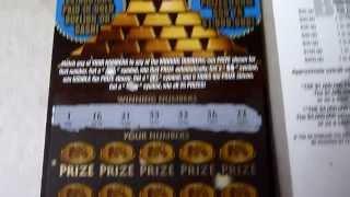 $4,000,000 Gold Bullion Lottery Ticket - $20 Illinois Instant Scratch off