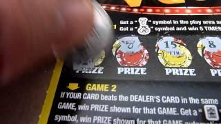 $5 Instant Lottery Scratch Off Ticket - VEGAS