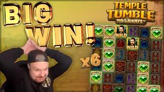 BIG WIN!!! Temple Tumble Big Win - Casino Games from CasinoDaddy LIVE STREAM
