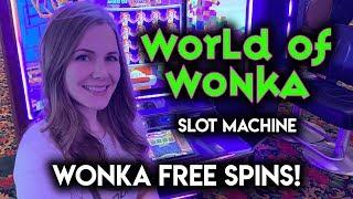 The Wonka Free Spins is The BONUS You Want! World of Wonka Slot Machine!