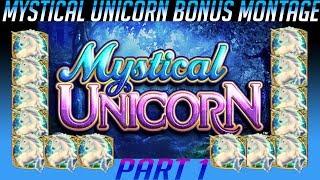 • WMS MONDAYS Mystical Unicorn BIG WIN BONUS MONTAGE | MAX BET •