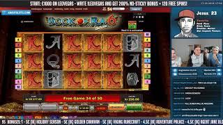 BIG WIN!!! Book of ra 6 - Huge Win - Casino Games - free spins (Online Casino)