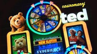 TED SLOT - NEW Slot Machine - LIVE PLAY! - Slot Machine Bonus