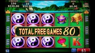 High Limit China Shores Slot Machine Bonus Won $10 Bet ! Live Slot Play