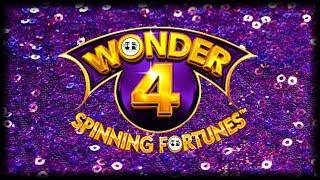 Wonder 4 Spinning Wheel • Quick Hit U-Spin • The Slot Cats •
