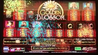 Golden Blossom slot machine, with Loot Line