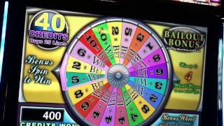 Bailout Bonus Slot Machine Bonus