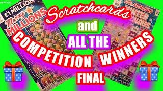 •Scratchcards•..Merry Millions..Winter Wonderlines.and•WINNERS IN OUR COMPETITION..Name that •